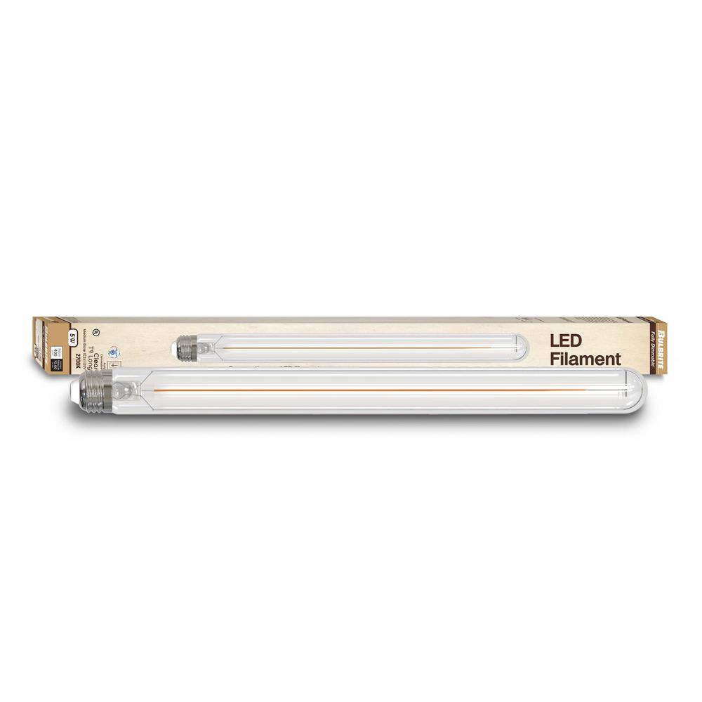 Clear 15-Inch Dimmable LED Filament Bulb Pack