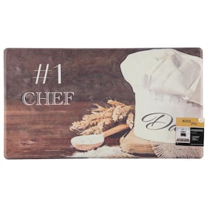 Cloud Comfort #1 Chef 18 in. x 30 in. Anti-Fatigue Kitchen Mat