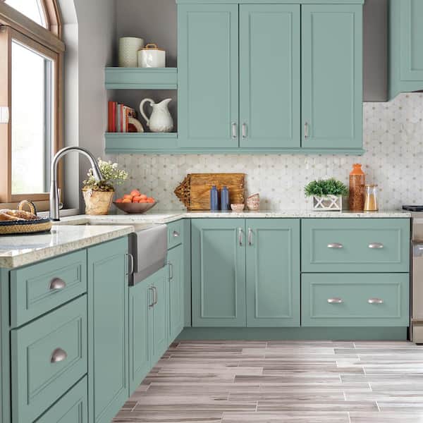 1 qt. #PPU12-08 Opal Silk Satin Enamel Interior/Exterior Cabinet, Door & Trim Paint