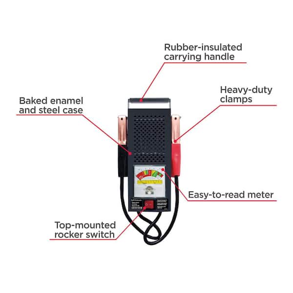12V Car Battery Load Tester Charging Starter Analyzer 100-1000CCA AGM GEL Tool 