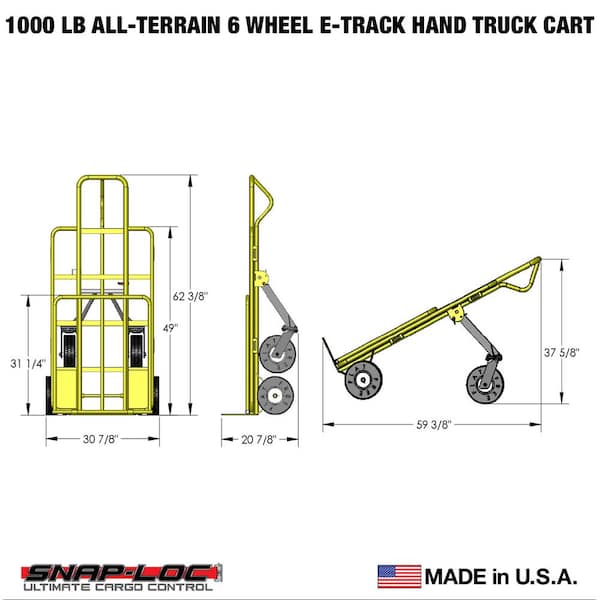 SNAP-LOC 1500 lbs. Capacity Industrial Strength Professional E