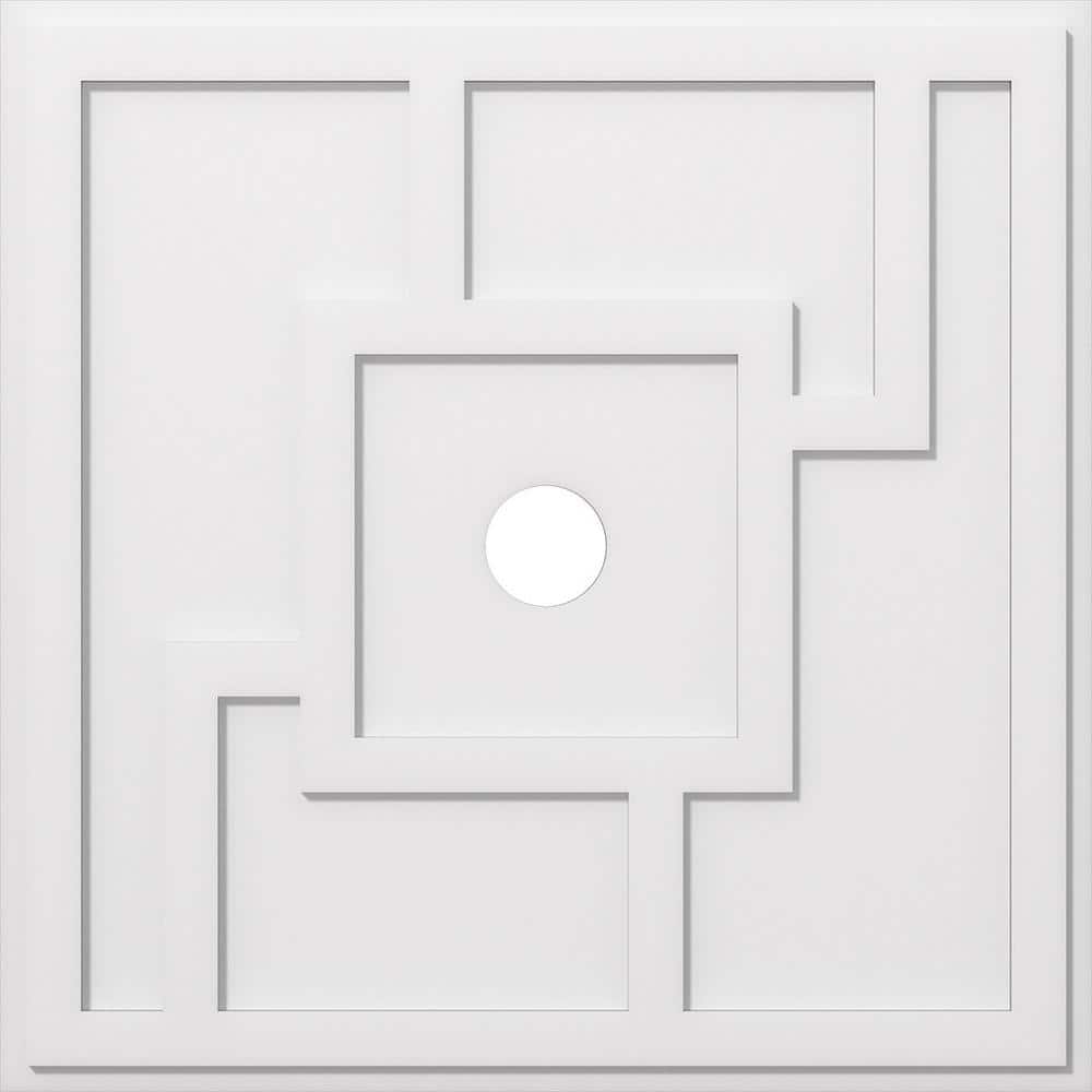 1 in. P X 12-1/2 in. C X 36 in. OD X 4 in. ID Knox Architectural Grade PVC Contemporary Ceiling Medallion price history on PriceWatchPro