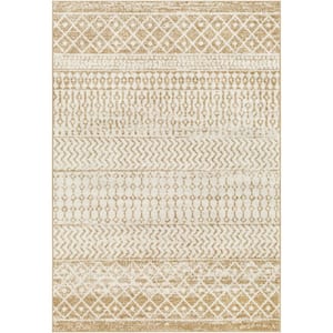 Alois Yellow Geometric 10 ft. x 13 ft. Indoor Area Rug