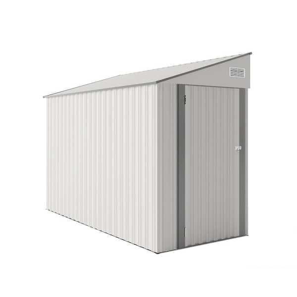 4 ft. x 8 ft. Metal Shed with Lockable Door (32 sq. ft. )