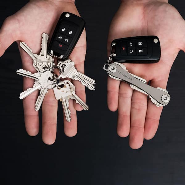 Universal Car Key Accessories Keychain Keyring Keyfob Key Chain With LED  Light