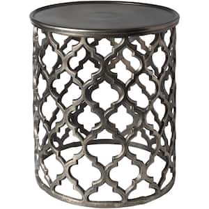Olyea Charcoal Accent Table