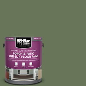 1 gal. #PPU10-01 Scallion Textured Low-Lustre Enamel Interior/Exterior Porch and Patio Anti-Slip Floor Paint