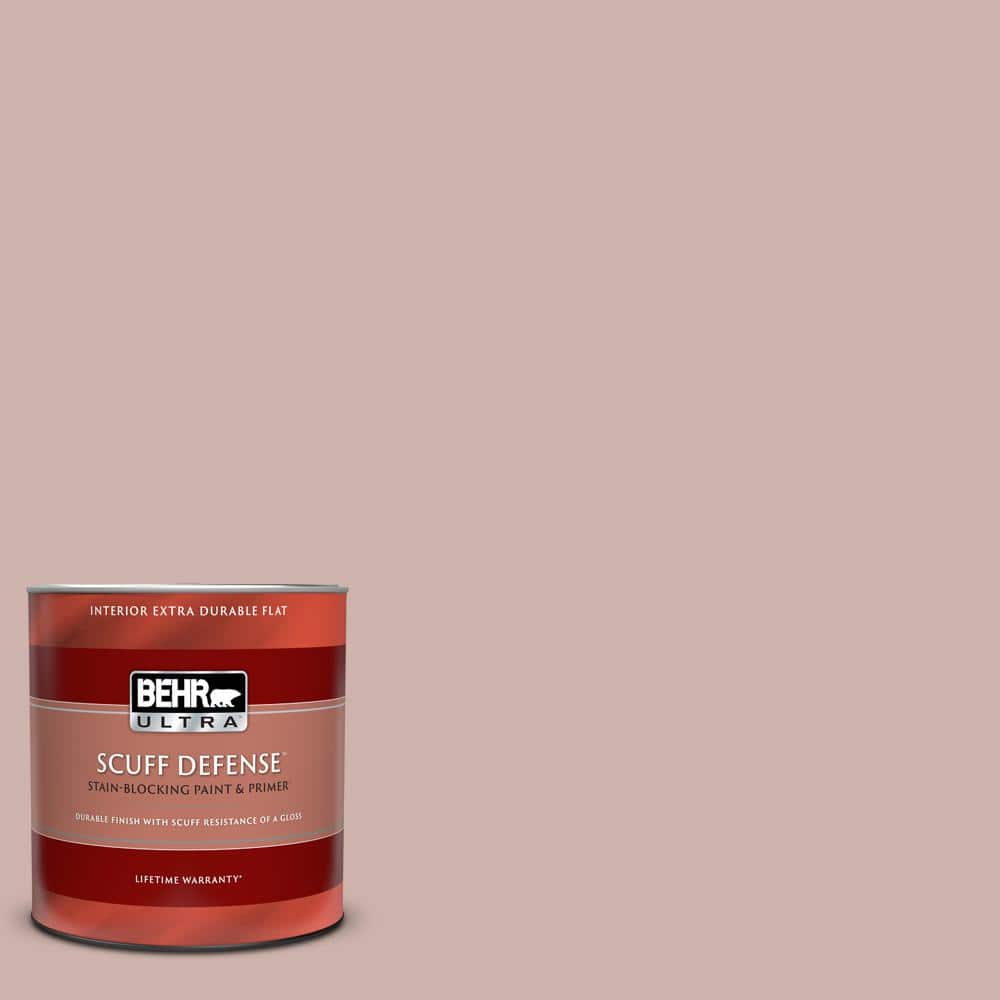 BEHR ULTRA 1 qt. #180E-3 Plymouth Notch Extra Durable Flat Interior Paint & Primer