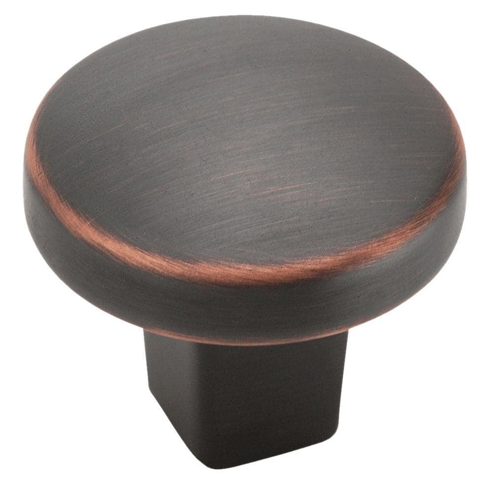 Forgings 1-1/4 in. (32mm) Classic Oil-Rubbed Bronze Round Cabinet Knob