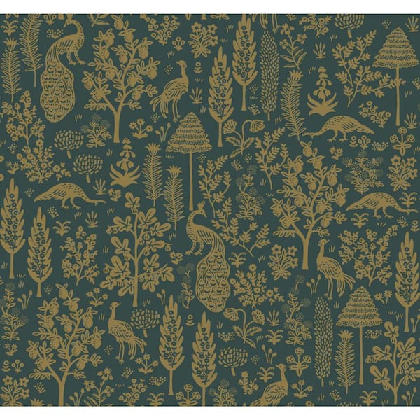 RIFLE PAPER CO. Menagerie Toile Unpasted Wallpaper (Covers 60.75 sq. ft.)