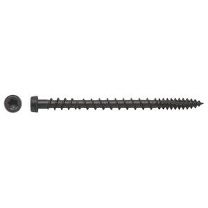 4" Log Home Screws Spax XTM Lot 25 Wood Pancake Head Coated Steel Timber T-Star 