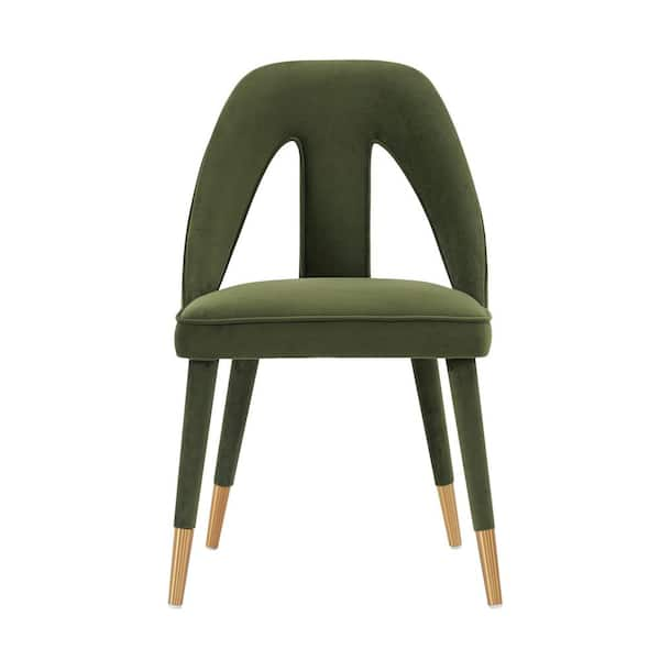 Comfort kit for wire chair - velvet green