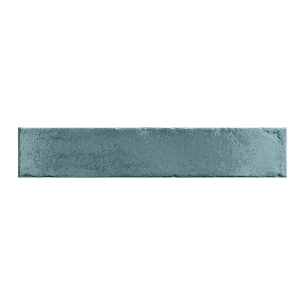 Ivox Apan Blue 3 in. x 16 in. Herringbone Glossy Porcelain Subway Wall Tile (7.1 sq. ft. /Case) price history on PriceWatchPro