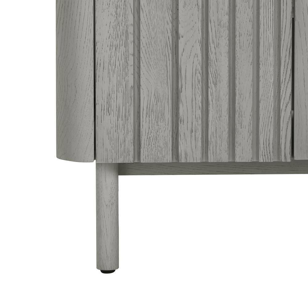 Blakely 60-Inch Gray Oak Double Bathroom Vanity Base
