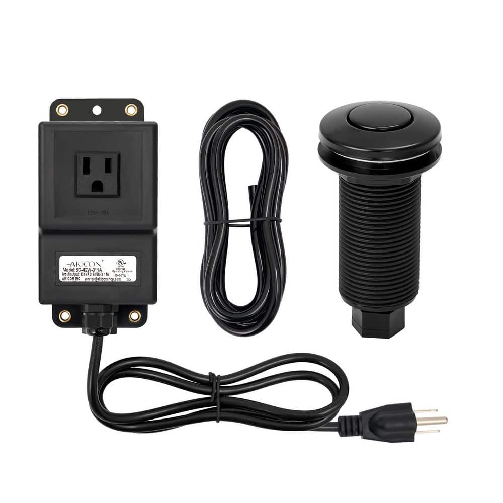 Black Garbage Disposal Kitchen Air Switch Kit price history on PriceWatchPro