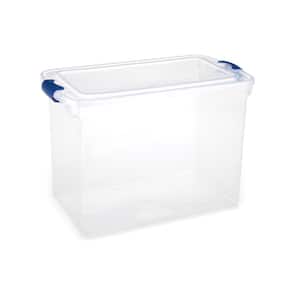 112 qt. Latching Clear Storage Box (2-Pack)