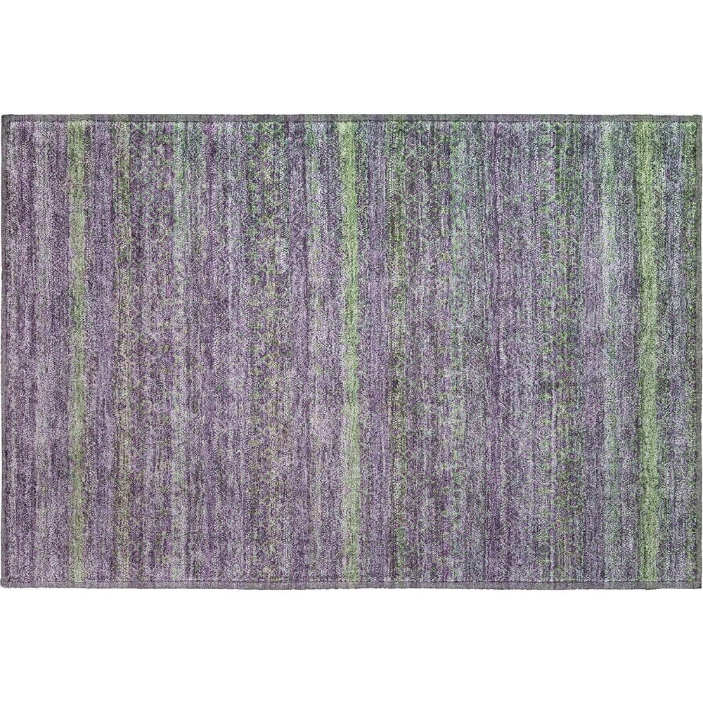 Mayfield Premium Machine Washable Abstract AMF2106 Purple 2 ft. x 3 ft. Accent Rug price history on PriceWatchPro