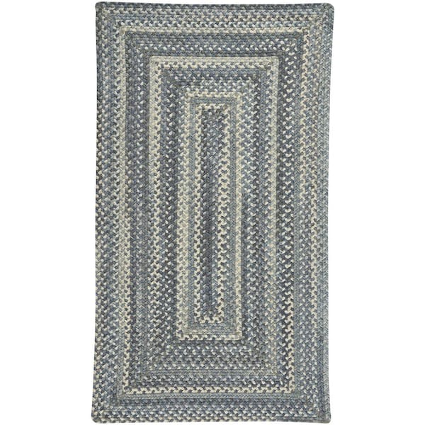 Capel Tooele Blue Jean 7 ft. x 9 ft. Concentric Area Rug