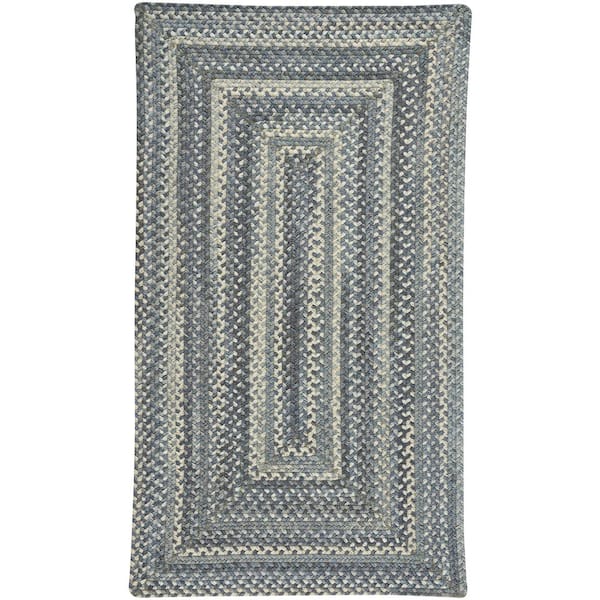 Capel Tooele Blue Jean 9 ft. x 13 ft. Concentric Area Rug