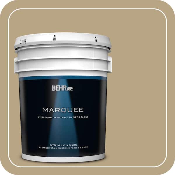 BEHR MARQUEE 5 gal. Home Decorators Collection #HDC-CT-07 Country Cork Satin Enamel Exterior Paint & Primer