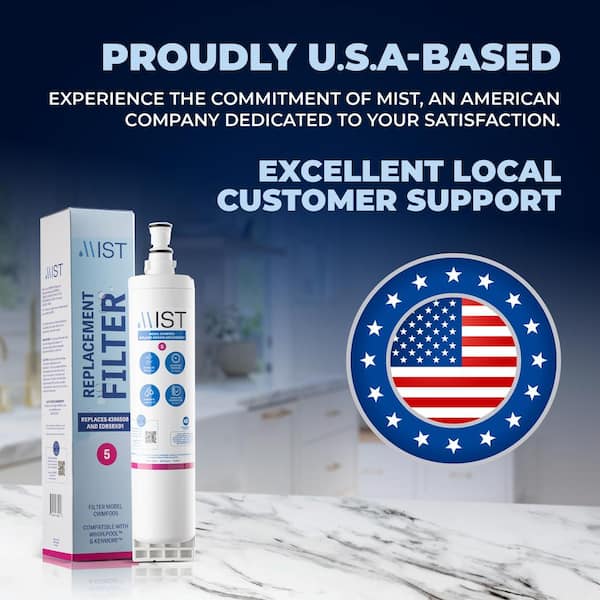 Mist Water Filter Replacement Compatible With: EDR5RXD1