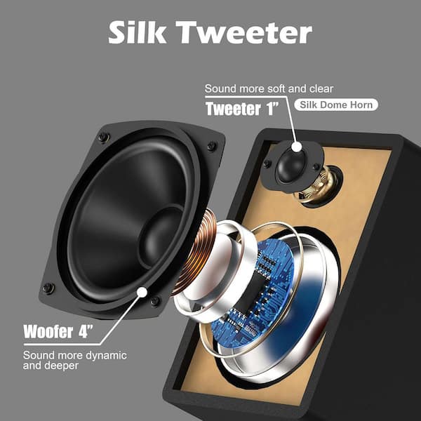 Yichuhaoxi Compact 30W Stereo System-CD Player, Bluetooth, FM