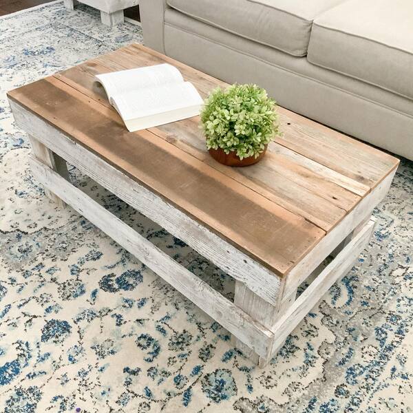 del hutson designs reclaimed wood coffee table