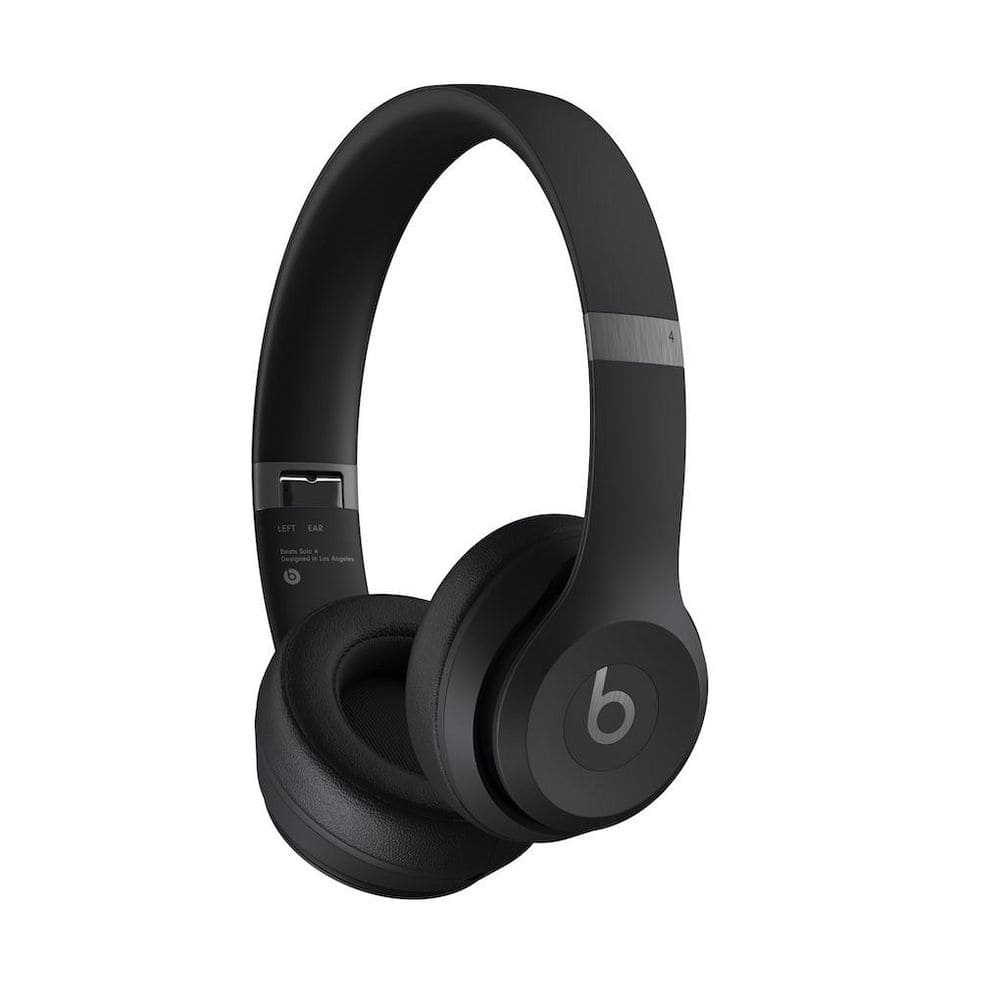 Apple Beats Solo 4 Matte Black Wireless Bluetooth On-Ear Headphones