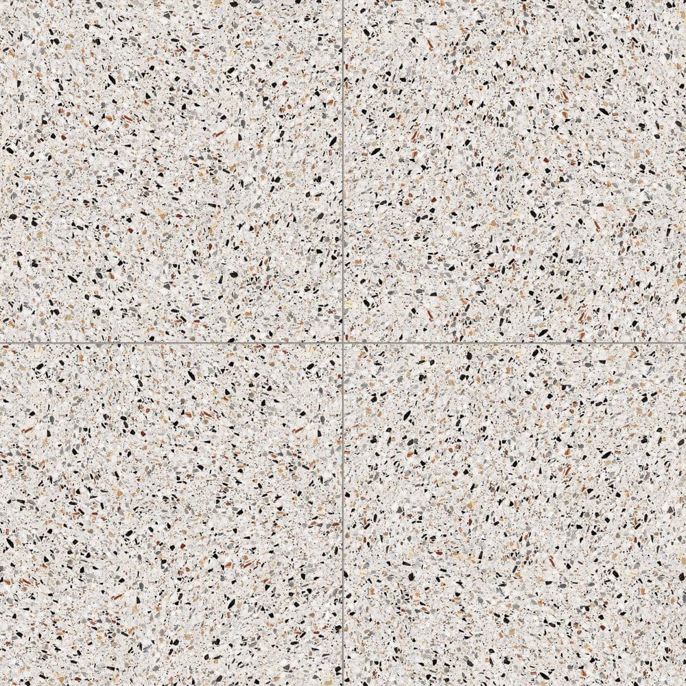 Terrazzo Americana Bianco 48 in. x 48 in. Matte Porcelain Large Format Floor and Wall Tile (2-Pieces, 32 sq. ft./Case) price history on PriceWatchPro