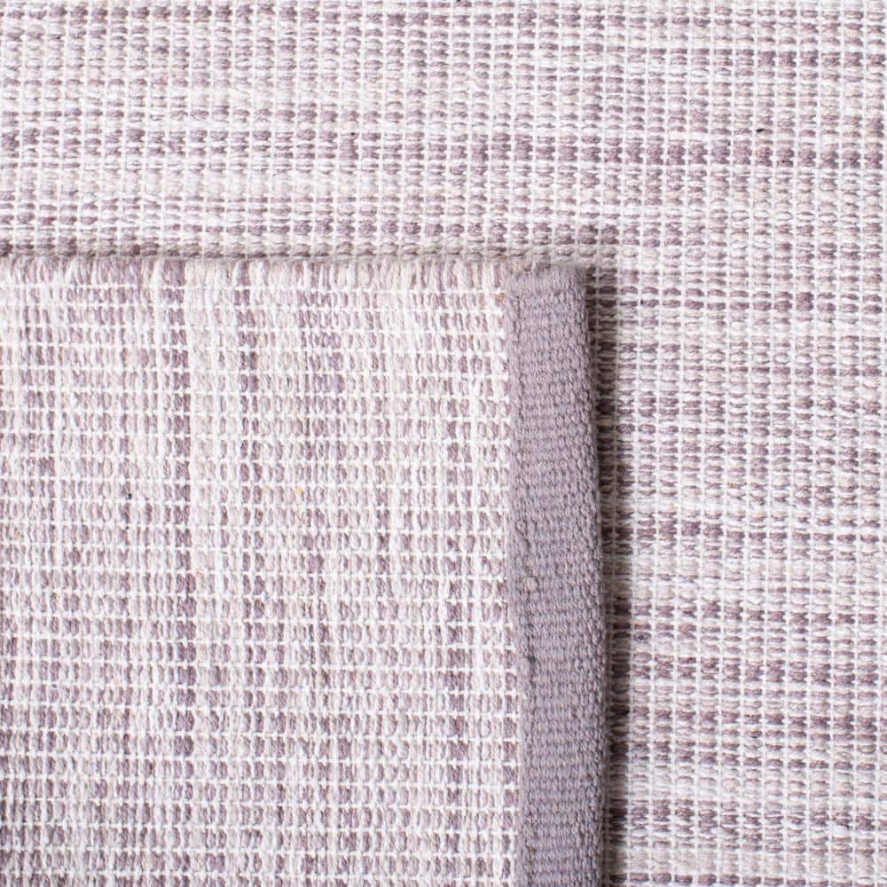 Montauk Gray Flat Woven Cotton 9' x 12' Area Rug