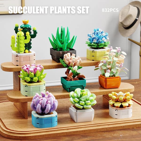 Ｐｌａｎｔａ　2点セット 2.8 in. Botanical Collection 9 Piece Artificial Plant Set in Door