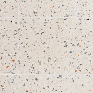 Raleigh Sonora 16.14 in. x 16.14 in. Polished Terrazzo Cement Floor and Wall Tile (3.61 sq. ft./Case)