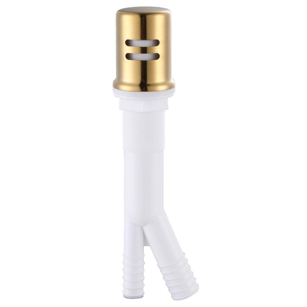 (1-Pack)ABS Air Gap Body with Solid Brass Cover in Brushed Gold price history on PriceWatchPro