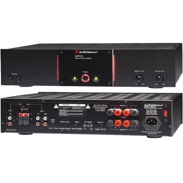 AudioSource 2-Channel 90-Watt Audio Distribution Power Amplifier