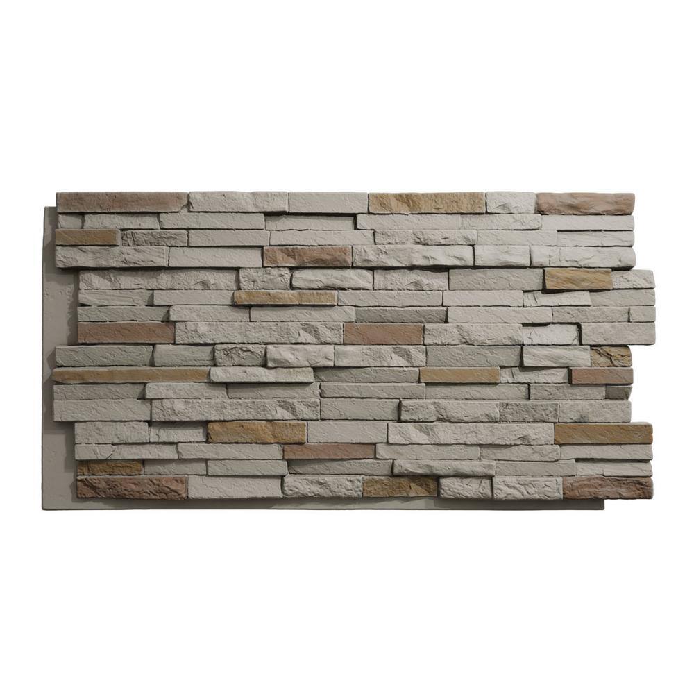 Everstone Eldorado Faux Stone 48 in. x 25 in. Polyurethane Siding price history on PriceWatchPro