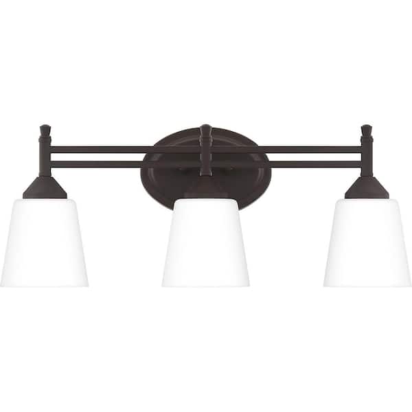 Quoizel Billingsley 3-Light Old Bronze Vanity Light