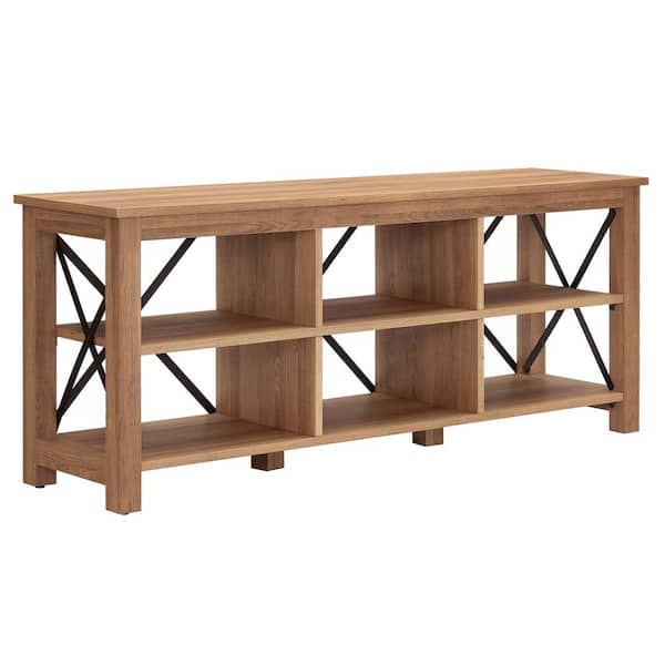 Meyer&Cross Sawyer 58 in. Golden Brown TV Stand Fits TV's up to 65 in.