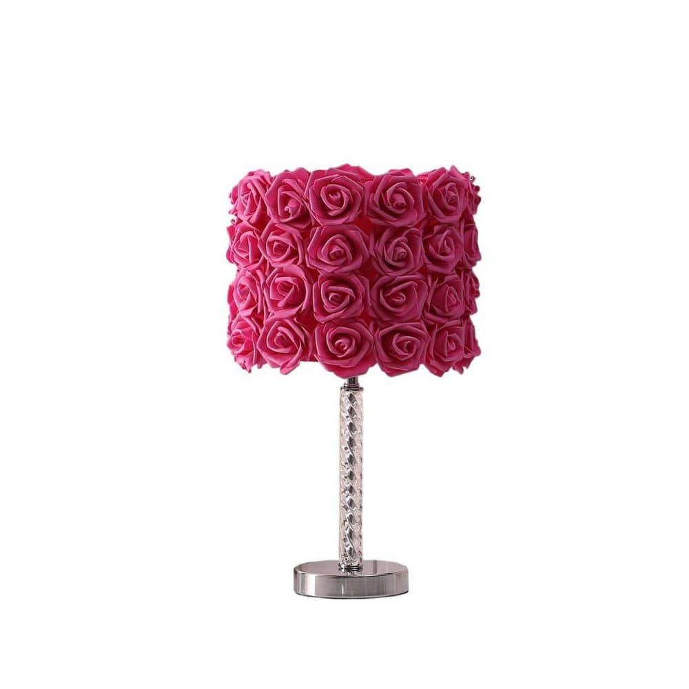 18.25 in. Silver Bedside Table Lamp for Living Room, Bedroom No Bulbs Included price history on PriceWatchPro