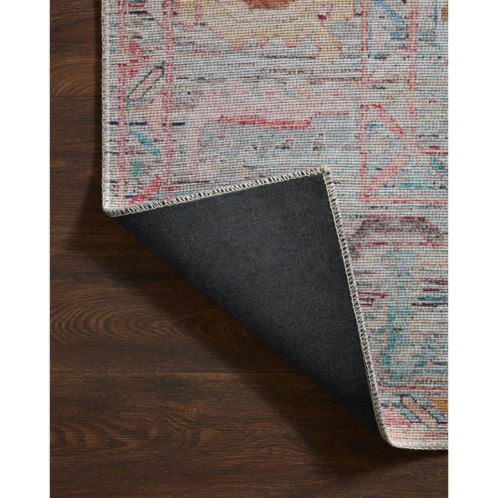 Elysium Multi Fiesta 2'-6" x 7'-6" Oriental Wool Runner Rug