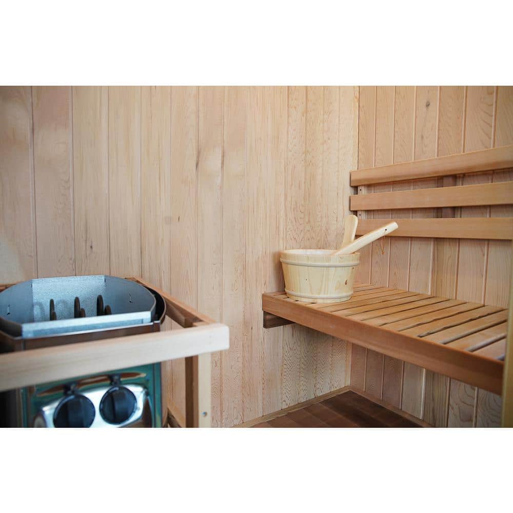 Aston 2-Person Natural Hemlock Traditional Sauna