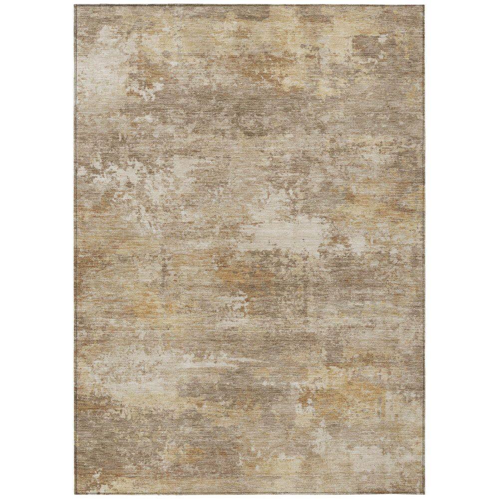 Chantille Machine Washable Indoor/Outdoor Abstract ACN2369 Khaki 3 ft. x 5 ft. Area Rug price history on PriceWatchPro