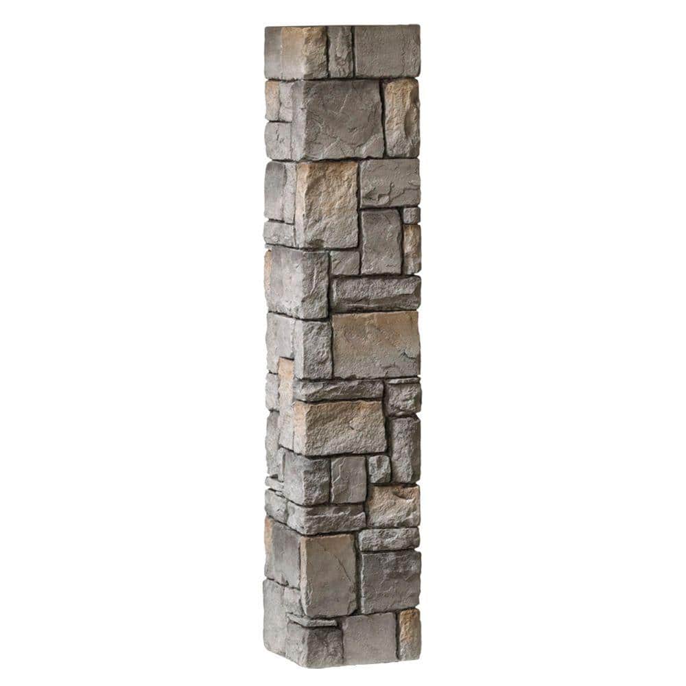 8-1/4 in. x 8-1/4 in. x 4-1/2 ft. Composite Gray Cobblestone Fence Postcover price history on PriceWatchPro