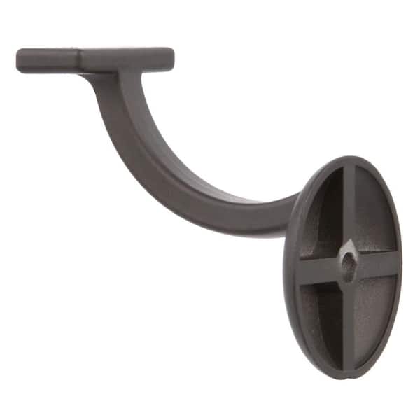 EVERMARK Stair Parts 2-1/4 in. x 3-1/2 in. Old World Roma Copper Wall Rail Mounting Bracket