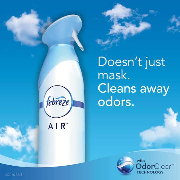 Febreze Odor Fighting Air Freshener Ocean 2 count 8.8 fl oz each - Office  Depot
