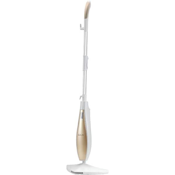 SALAV LED Performance Series Steam Mop in White and Gold