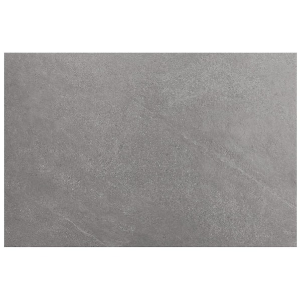 Ivy Hill Tile Monolith Silver Gray 4 in. x 0.78 in. 2CM Matte Porcelain Floor Paver Tile Sample