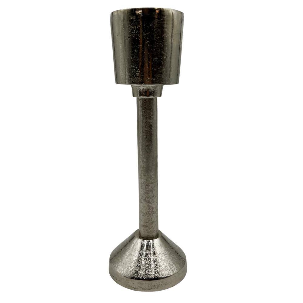 Aluminum Decorative Goblet-Inspired Silver Candle Holder price history on PriceWatchPro