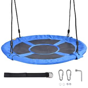 700 lbs. Weight Capacity 40 Outdoor Sling Round Tire Patio Swings for Trees and Swingset, Strong Heavy-Duty for Outside