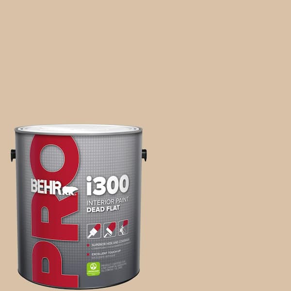 1 gal. #HDC-CT-06 Country Linens Dead Flat Interior Paint