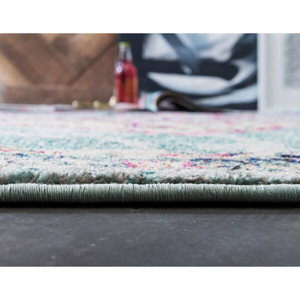 Reviews for Unique Loom Medici Valencia Light Blue 8' 0 x 8' 0